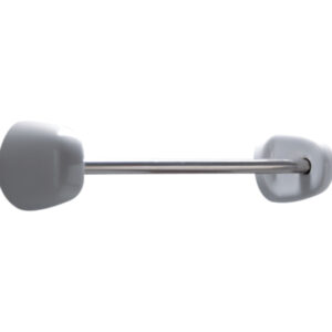 Towel Rail Ends Pair With 60 Cm Ss Rod